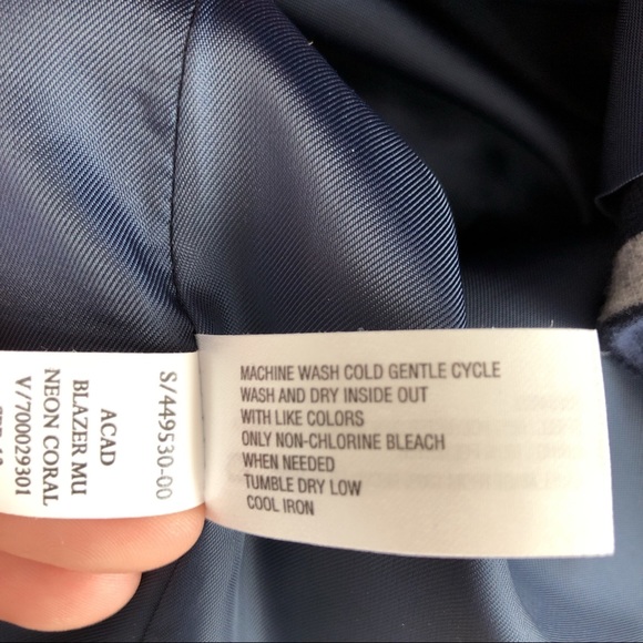 Gap Plus Size Academy Stripe Blazer Jacket Size 18 - Picture 6 of 6